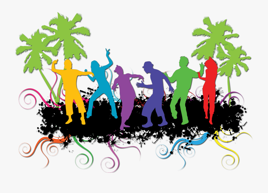 Dance Party Clipart, Transparent Clipart