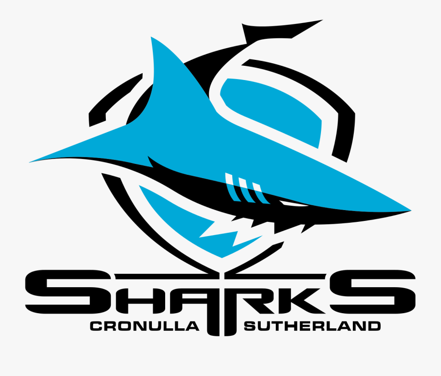 Transparent Rugby Clipart - Sharks Nrl Png, Transparent Clipart