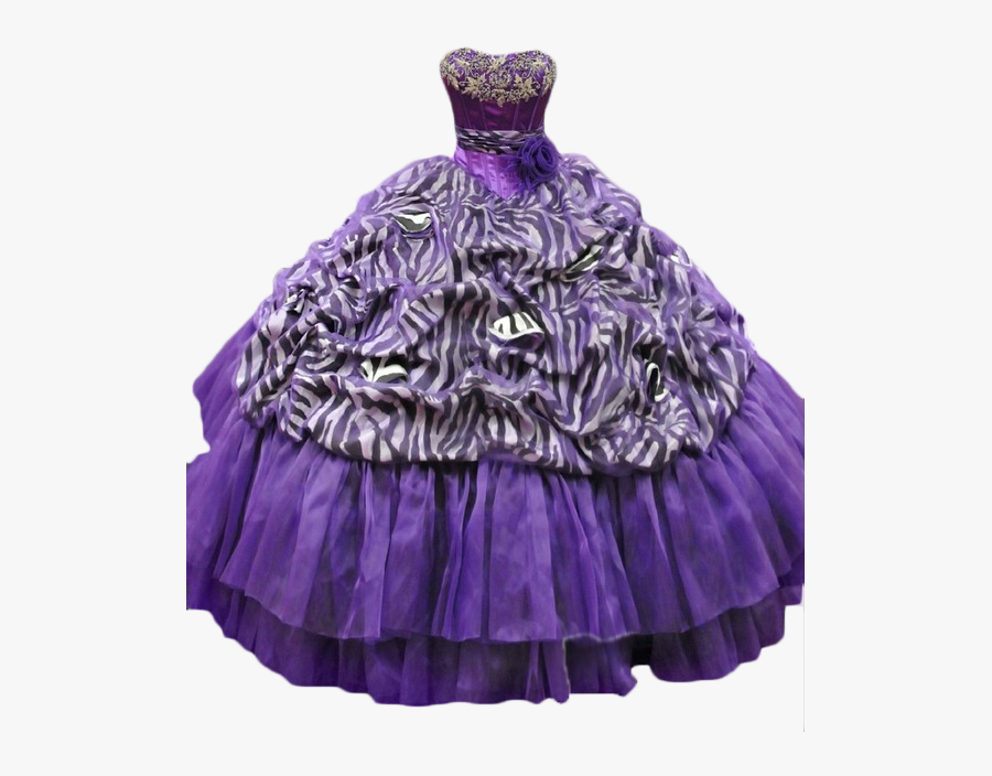 Pin By Ember Violet On Fantasy Gowns In 2019 - Quinceanera Dresses With Zebra Print, Transparent Clipart