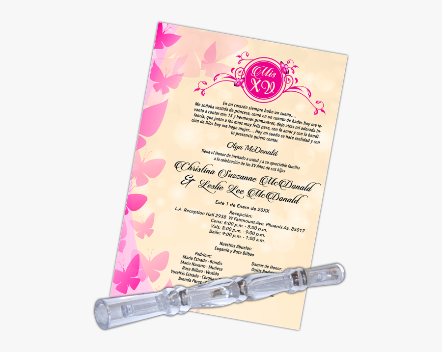 Clip Art Invitations Az Click - Poster, Transparent Clipart