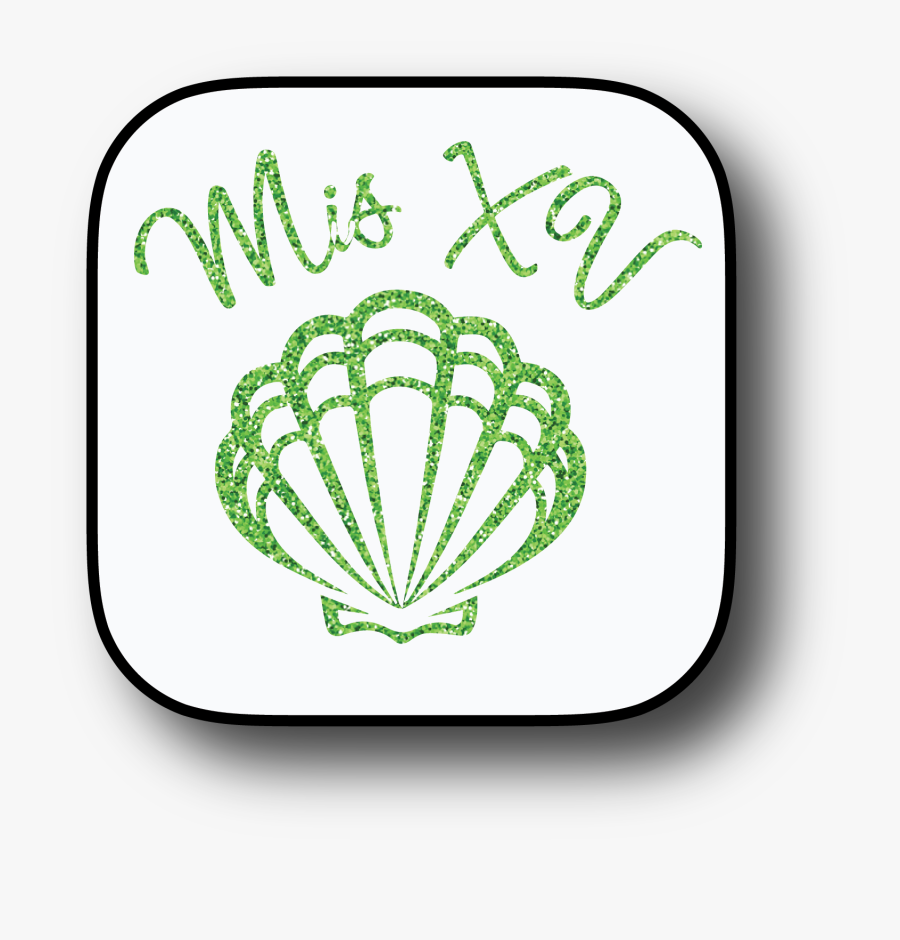 Las Playeritas Quinceañera Design Q107 - Seashell Vector Free, Transparent Clipart