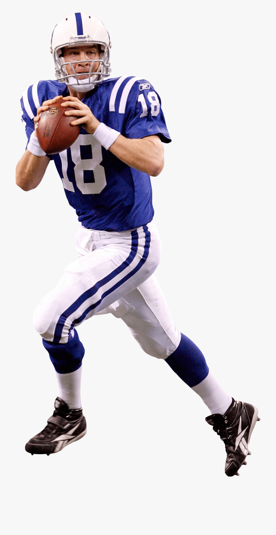 Ny Giants Football Clipart - Football Player Transparent Background, Transparent Clipart