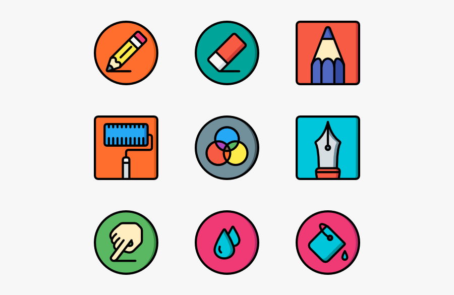 Paintbrush Clipart Art Symbol, Transparent Clipart