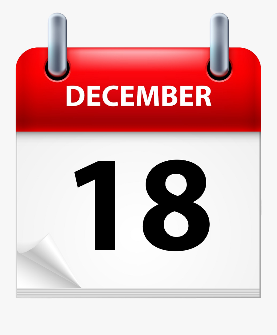 Calendar December Stock Photography Clip Art - Cylinder, Transparent Clipart