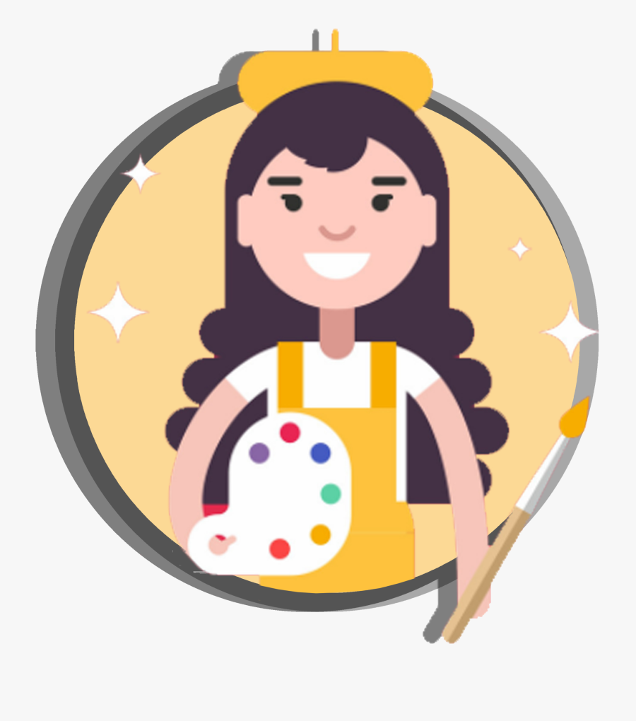 Professional Artist - Painter, Transparent Clipart
