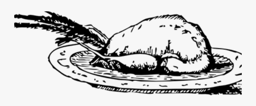 Feast Like Keats On Claret And Roast Pheasant Gambar Makanan Hitam Putih Free Transparent Clipart Clipartkey