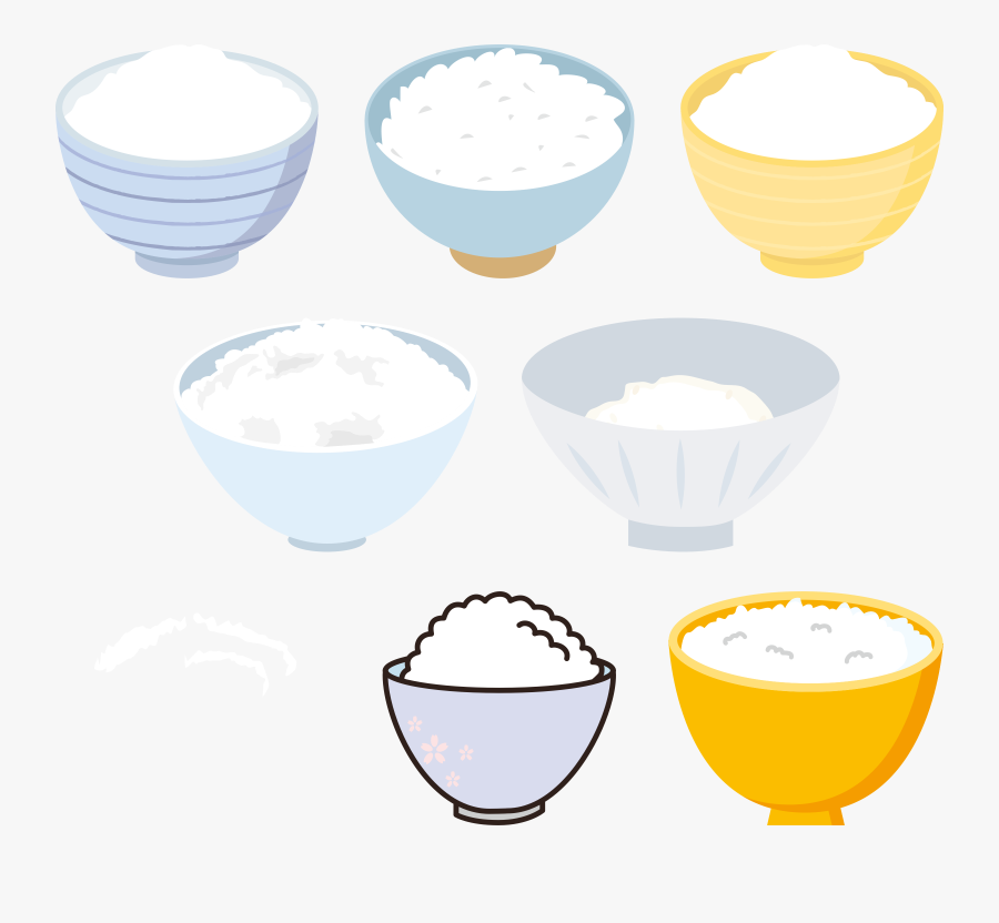 Clip Bowl - Bowls Of Rice Clipart, Transparent Clipart