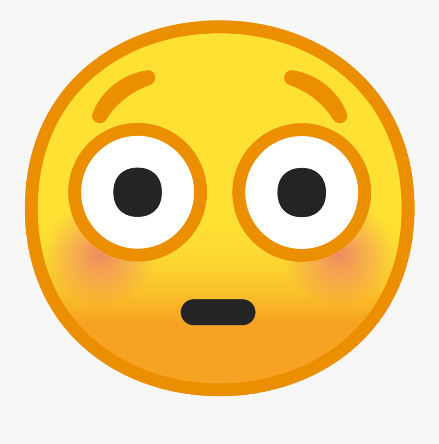 Transparent Clipart Blushing Face - Apenado Emoji, Transparent Clipart