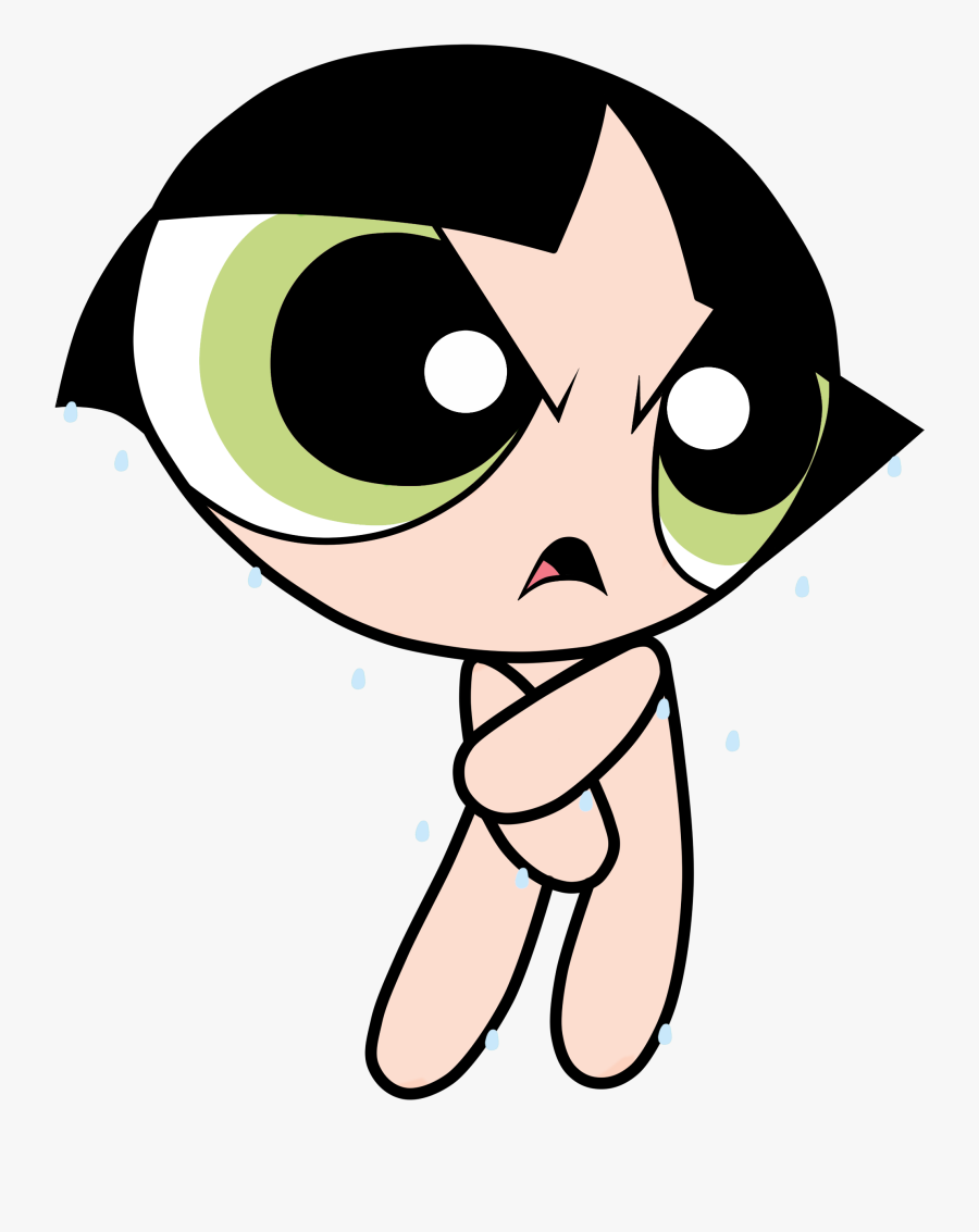 Transparent Naked Clipart - Buttercup Powerpuff Girls Naked, Transparent Clipart