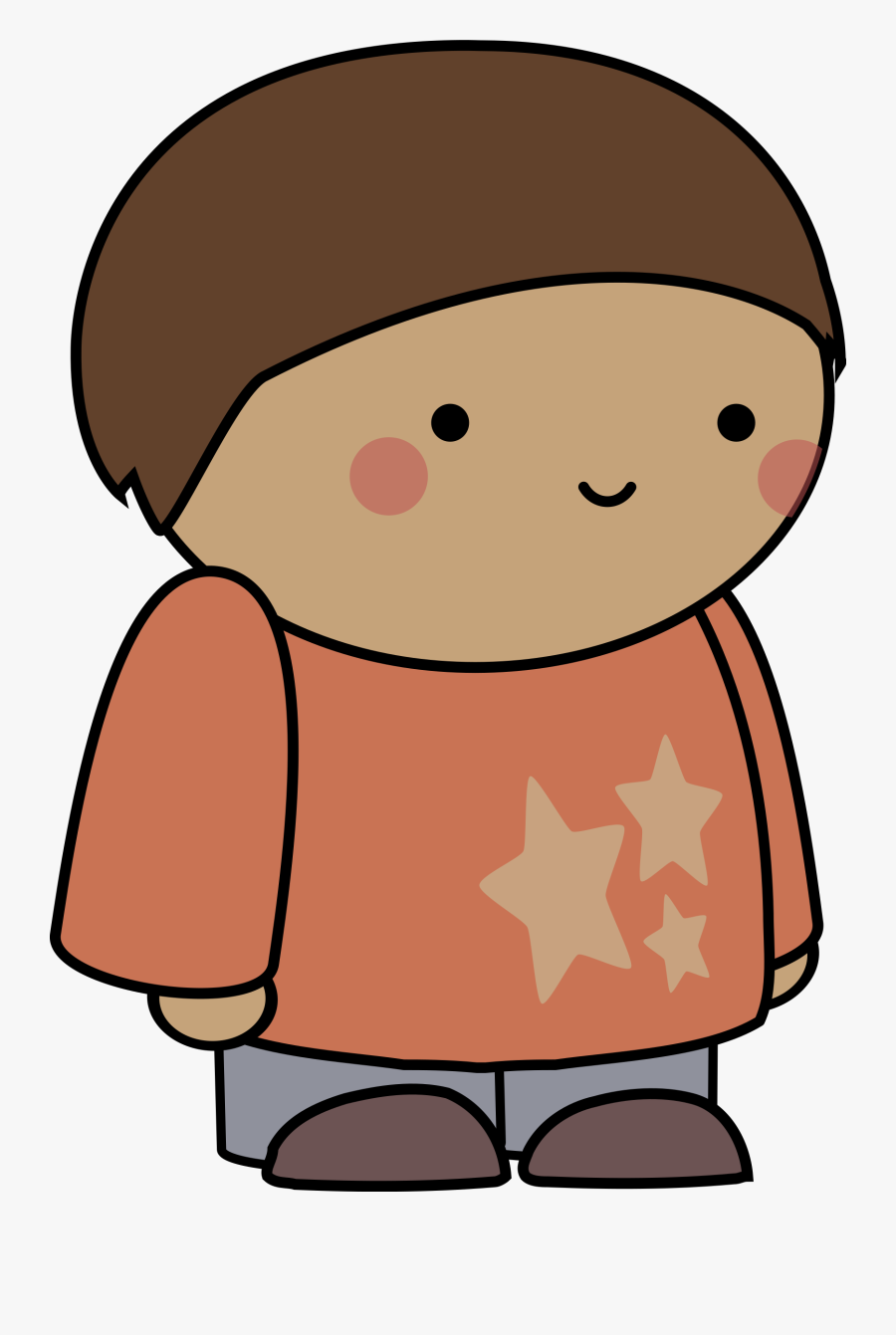 Character Blushing Males Clipart , Png Download - Blushing Character, Transparent Clipart