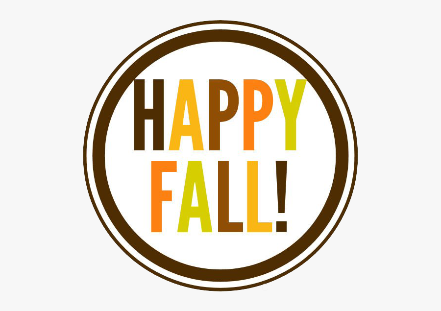 Keepingitreelbyjro Sale Happy Fall Badge Reel - Circle, Transparent Clipart
