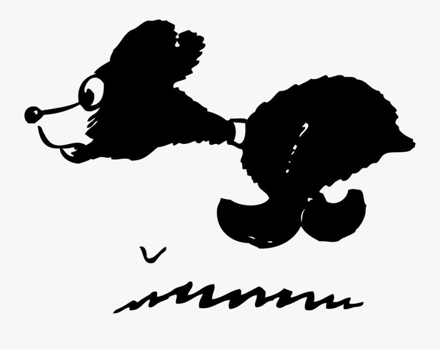 Dog, Running, Caricature, Sprint, Sprinting, Race - Scared Running Bear Clipart, Transparent Clipart