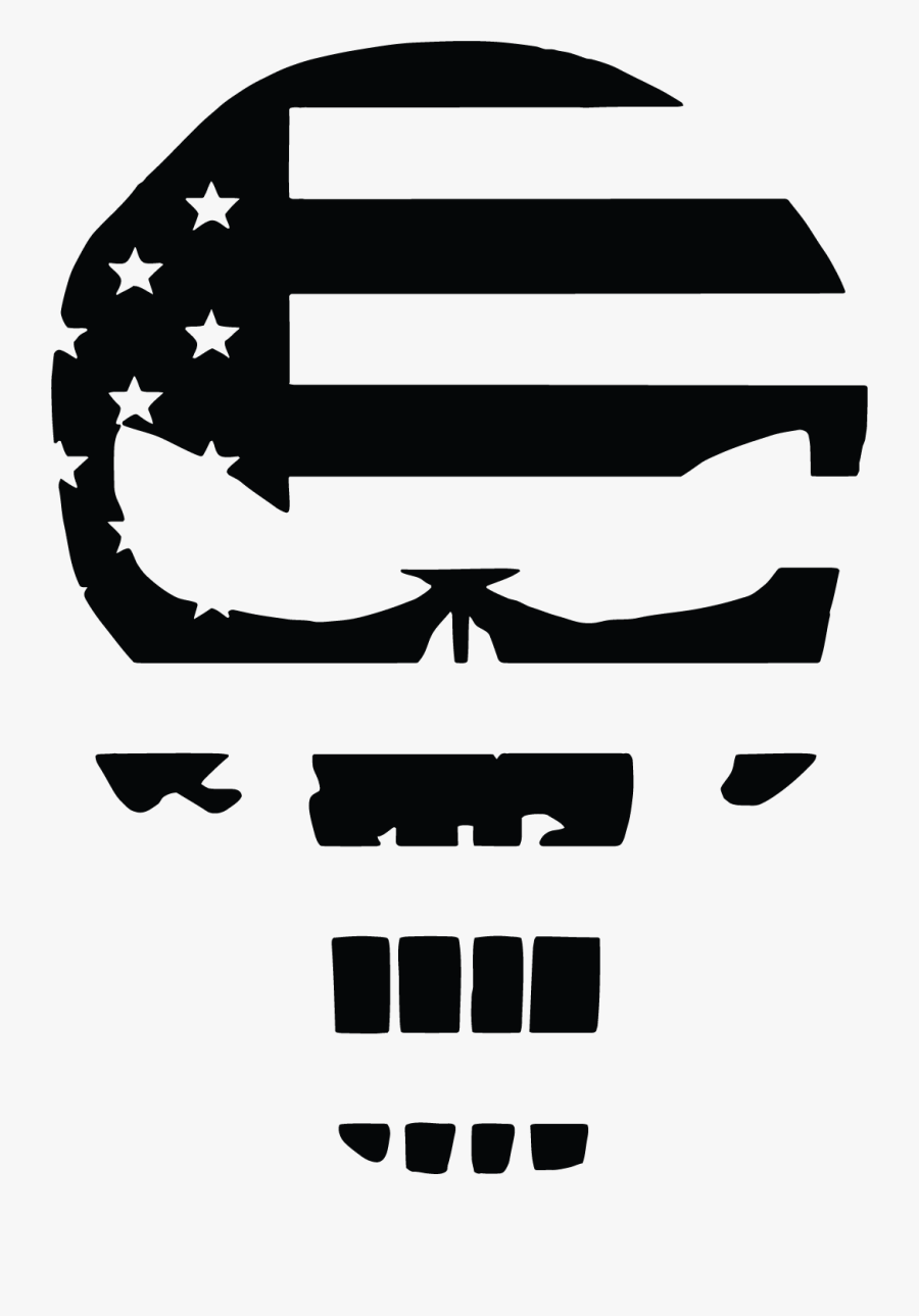 Punisher Vector - Punisher Skull Svg Free , Free Transparent Clipart