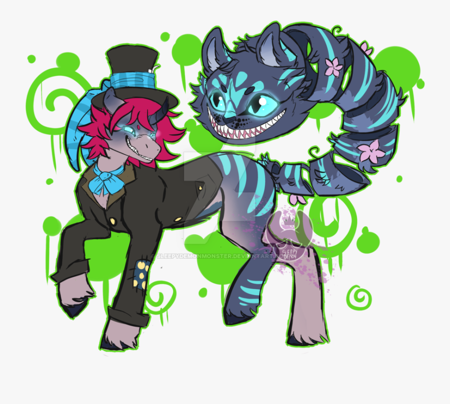 Alice In Wonderland Clipart Top Hat - Alice In Wonderland Mlp Alice, Transparent Clipart
