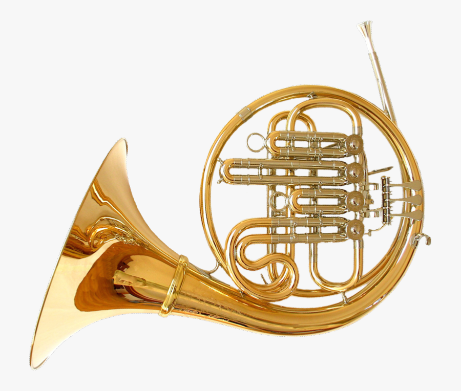 Transparent French Horn Png - B Flat Single French Horn, Transparent Clipart
