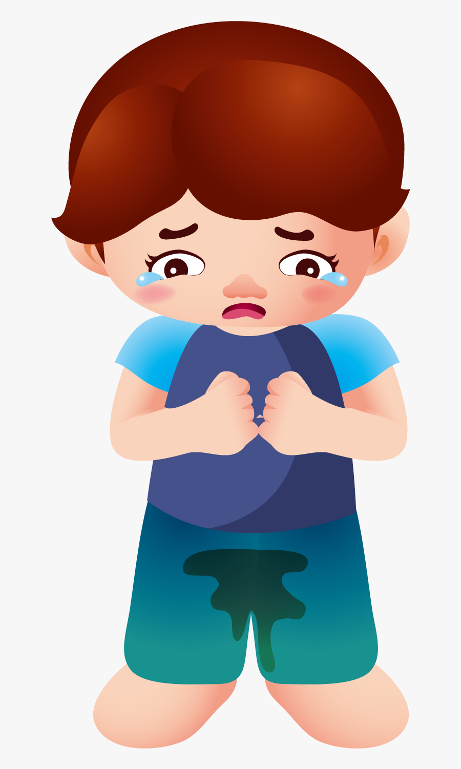 Boy Cartoon Clip Art - Sad Boy Cartoon Png, Transparent Clipart