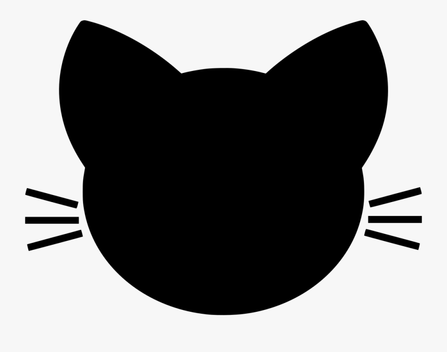 Cute Cat Head Drawing Clipart , Png Download - Cute Cartoon Cat Face, Transparent Clipart
