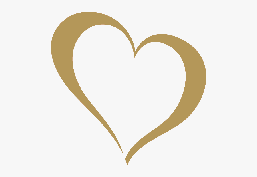 Gold-heart - National Nonprofit Day 2019, Transparent Clipart