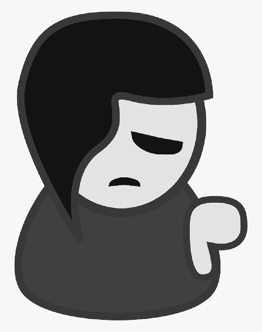People Boy K - Sad Person Cartoon Transparent, Transparent Clipart