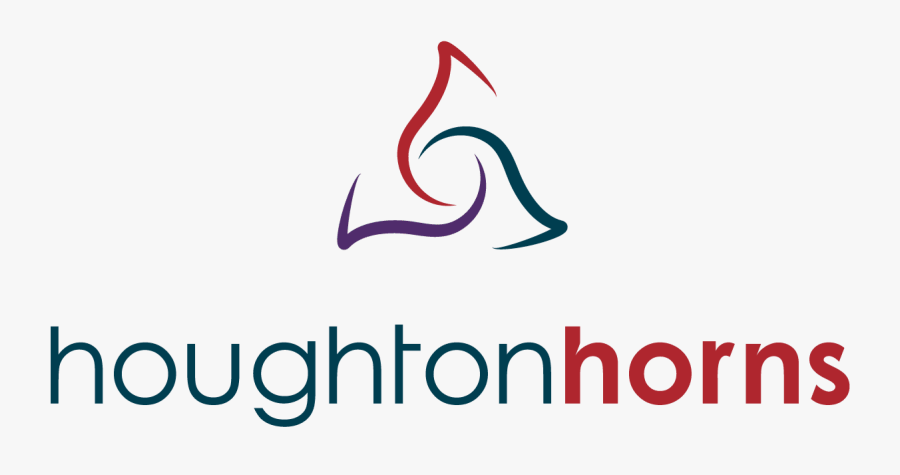 Houghton Horns Logo - Calligraphy, Transparent Clipart