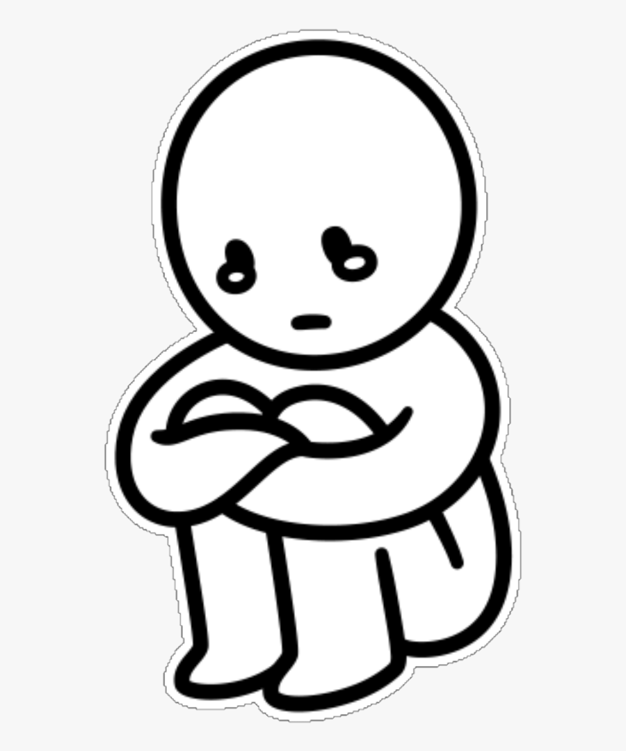 Animação Sad - Sad Animated, Transparent Clipart
