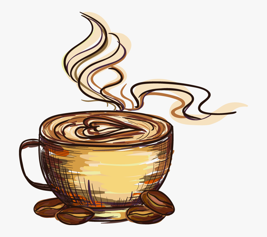 French Horn, Coffee Shops, Coffee Time, Clip Art, Coffee - Art Coffee Time, Transparent Clipart