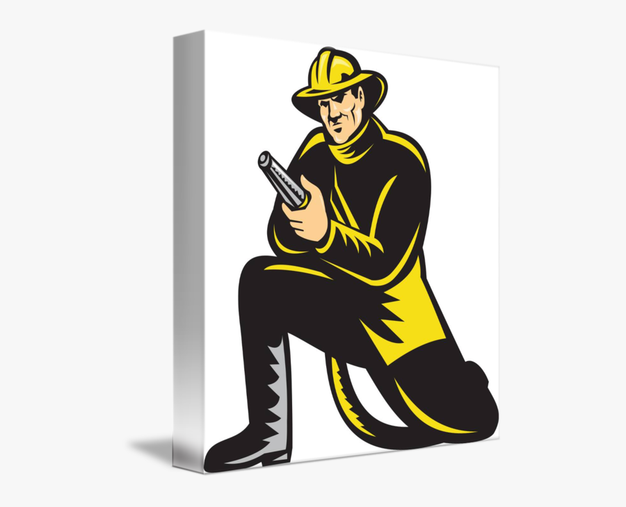 Firefighter Clipart Hose Clipart - Cowboy, Transparent Clipart