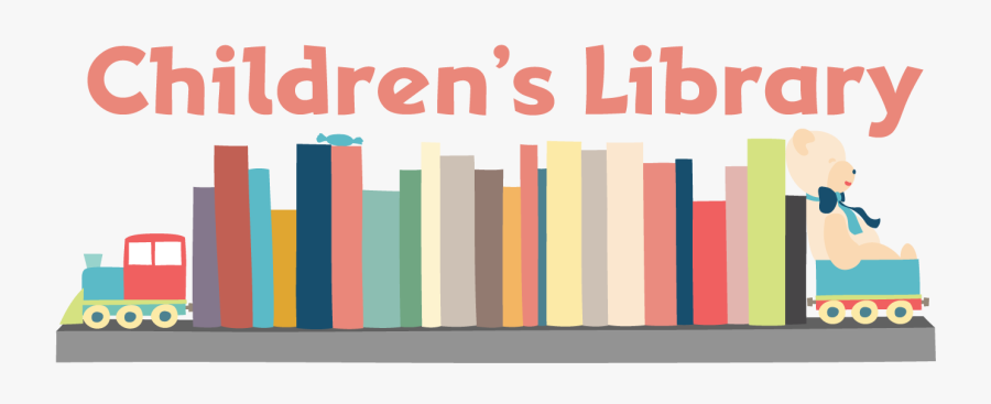 Childrens Library Clip Art, Transparent Clipart