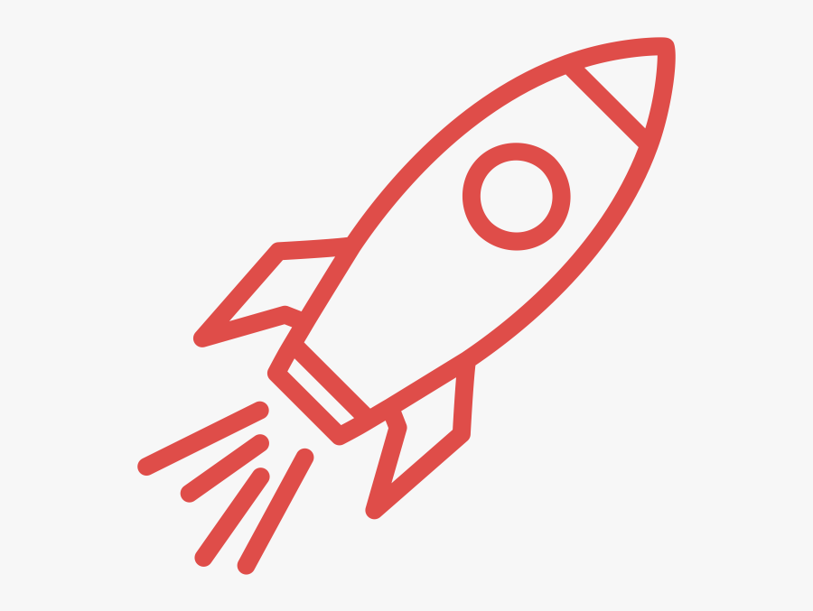 How To Settle Right Habits To Boost Up Your Self-confidence - Svg Rocket Icon, Transparent Clipart