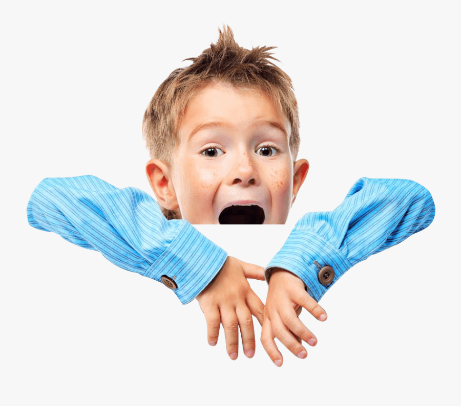 Surprised Kid Png, Transparent Clipart