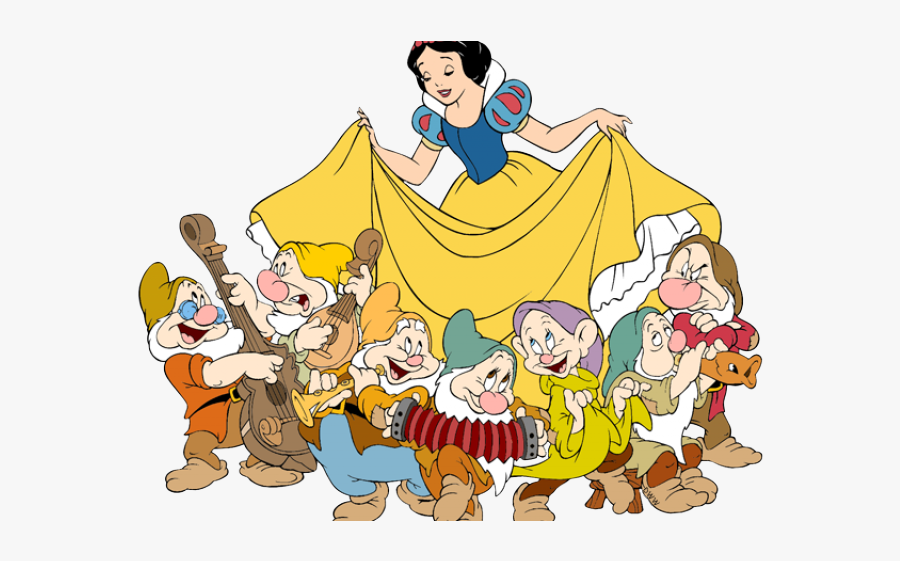 Snow White And The Seven Dwarfs Png, Transparent Clipart