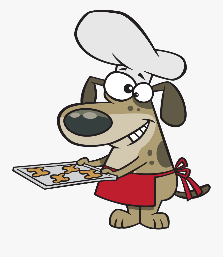 Transparent Quiet Time Clipart - Dog With Treats Cartoon, Transparent Clipart