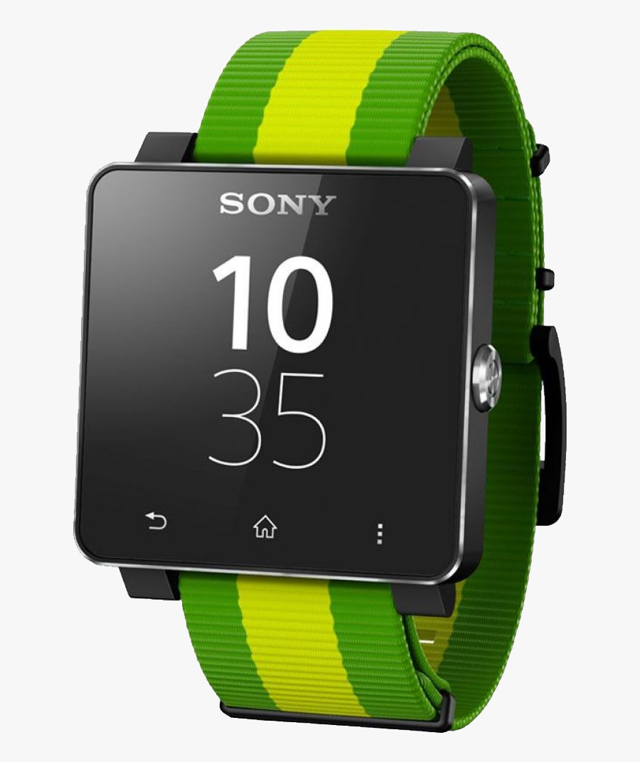 Smartwatch Sony, Transparent Clipart