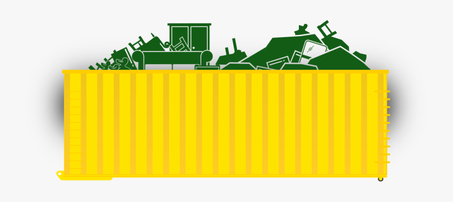 Green Bay Dumpster Rental - Roll Off Dumpster Clipart, Transparent Clipart