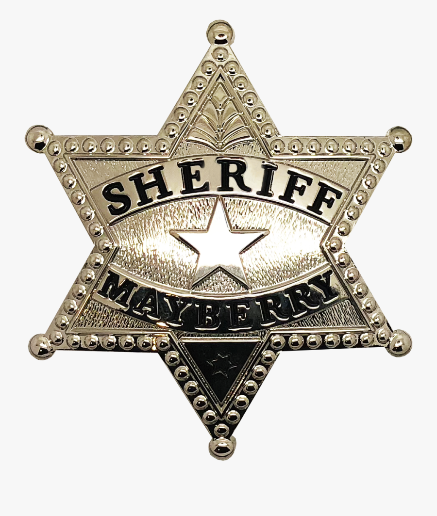 Transparent Sheriff Badge Png - Andy Griffith Sheriff Badge, Transparent Clipart