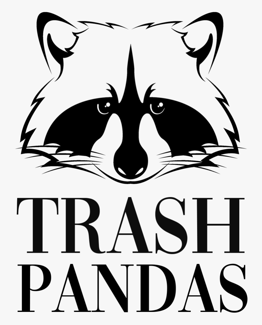 Trash Pandas - Raccoons Vector, Transparent Clipart