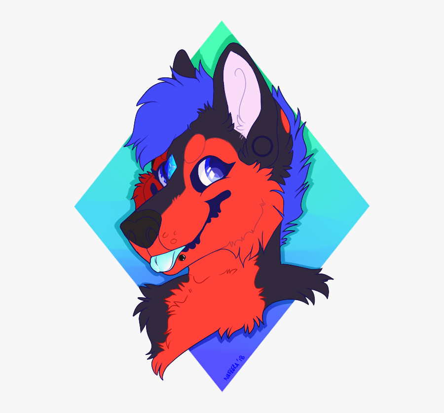 [at] Crystal The Husky Clipart , Png Download - Illustration, Transparent Clipart