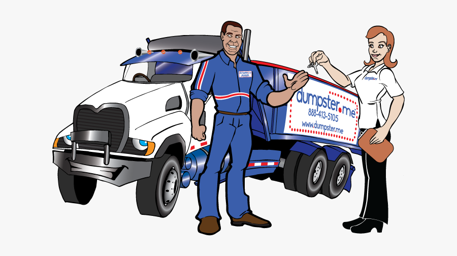 Licensed Partnerships Dumpster Me - Car, Transparent Clipart