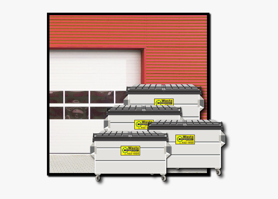 Commercial Dumpster Rental - Machine, Transparent Clipart