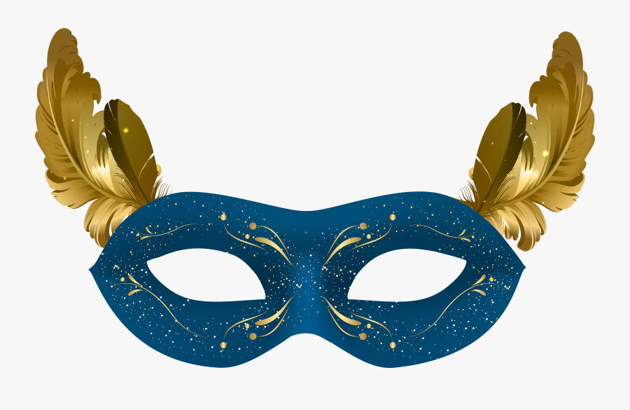 Blue Stanley Mask Carnival Ipkiss Download Hq Png Clipart - Carnival Mask Png, Transparent Clipart