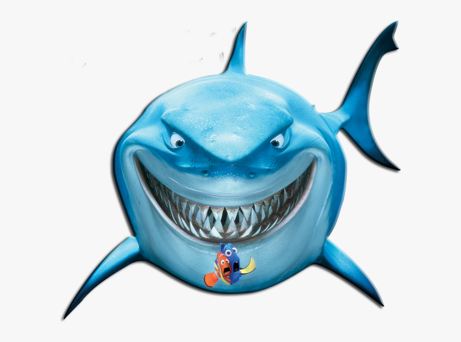 Transparent Finding Nemo Marlin Png - Bruce Finding Nemo Png, Transparent Clipart