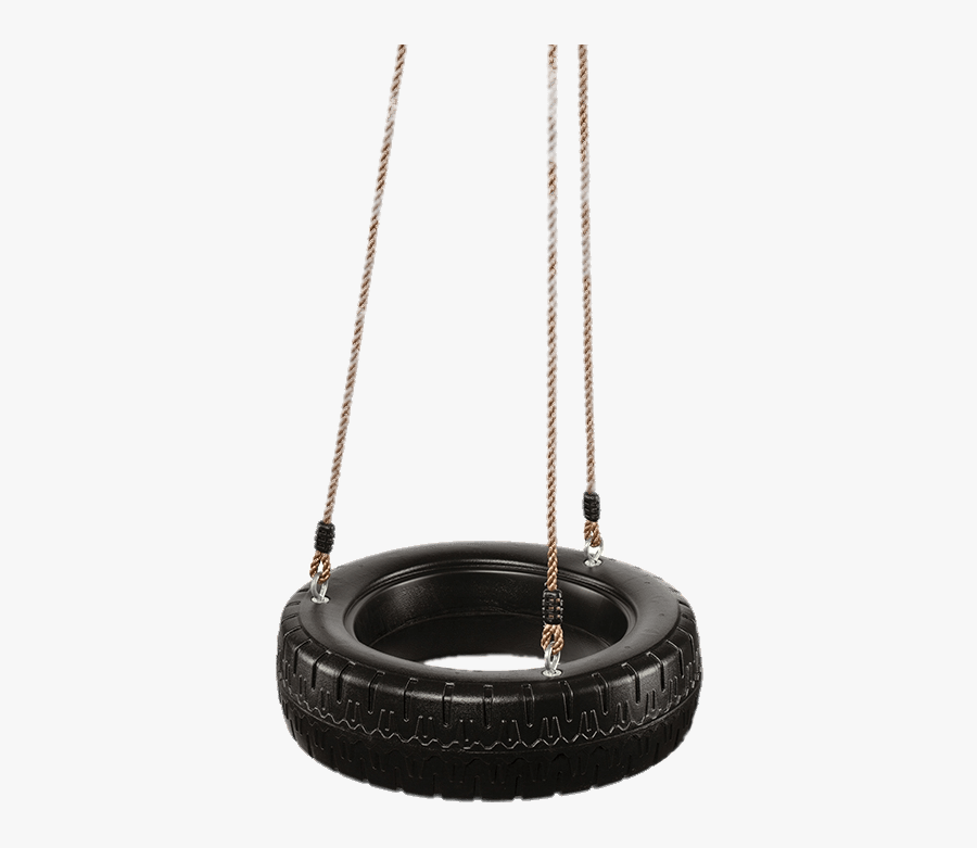 Plastic Tyre Swing - Tyre Swing, Transparent Clipart