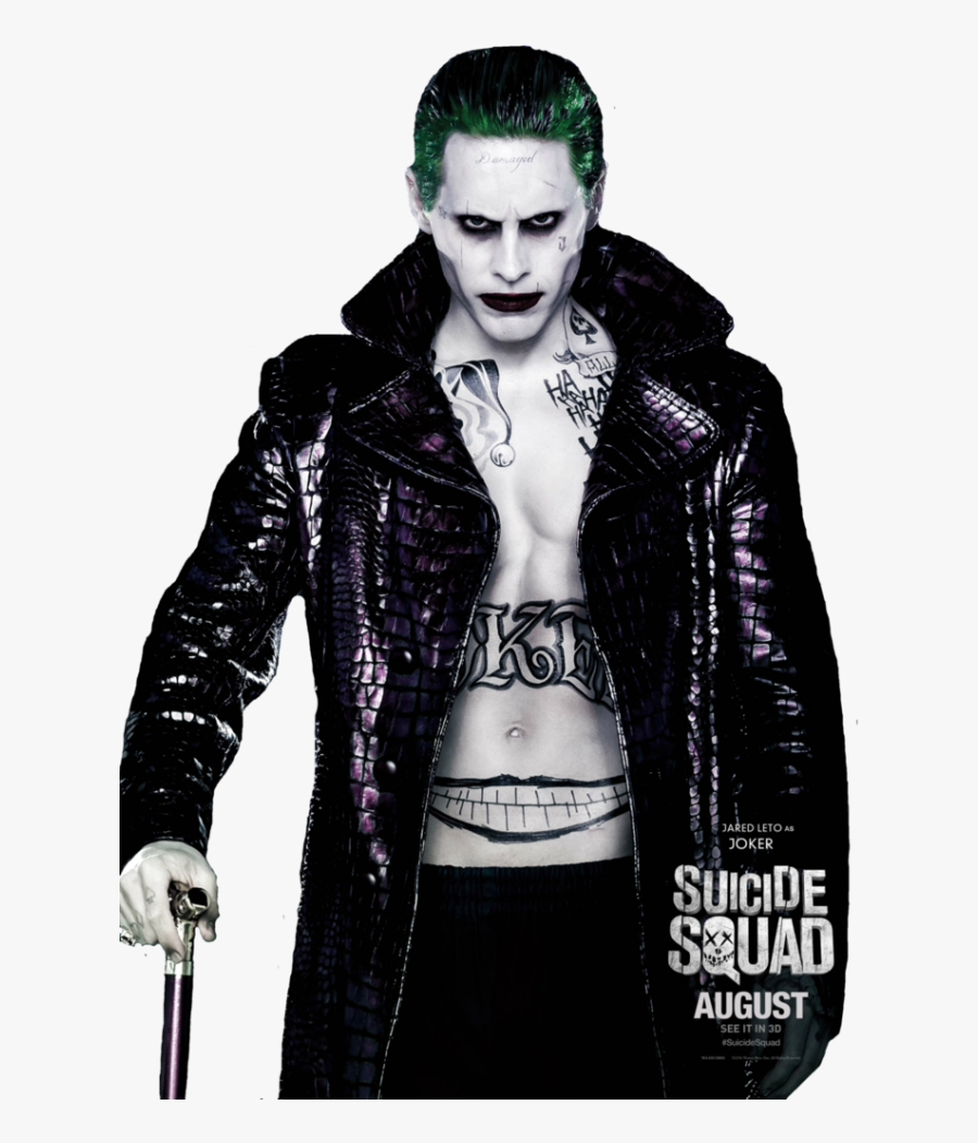 Suicide Squad Joker Png - Joker Png Suicide Squad, Transparent Clipart