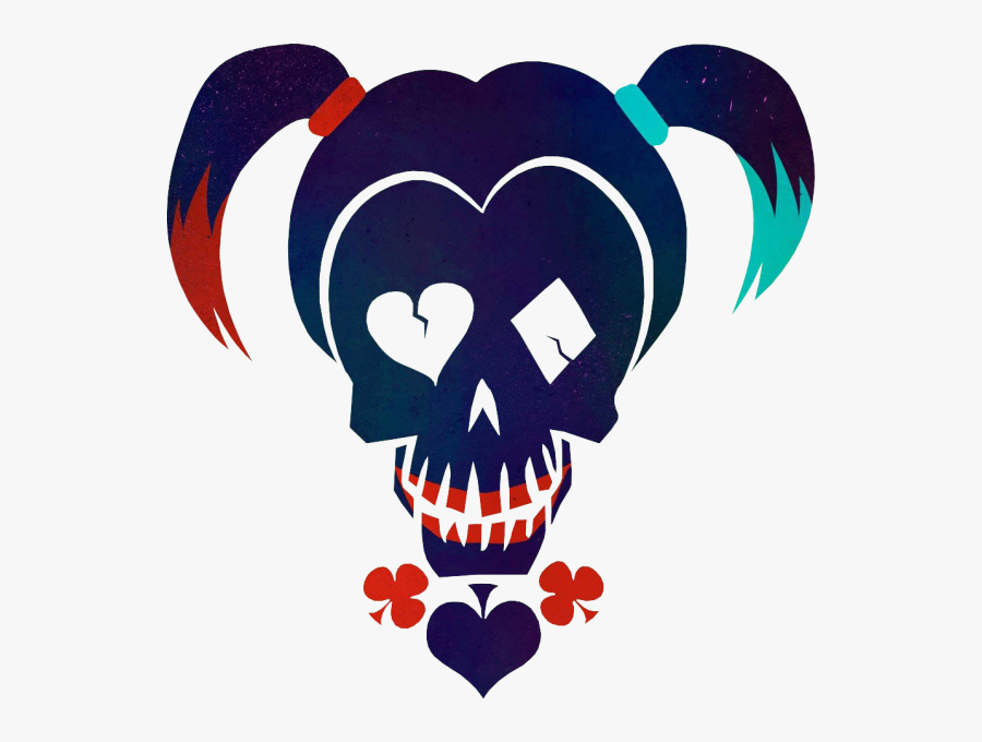 Suicide Clipart Pen - Harley Quinn Logo Drawing, Transparent Clipart