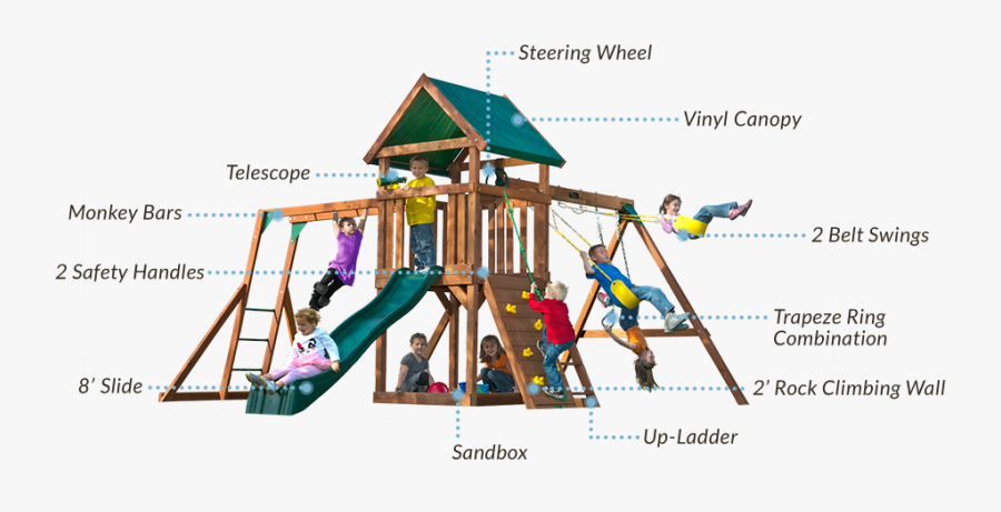 Clip Art Playground Ring - Outdoor Playset, Transparent Clipart
