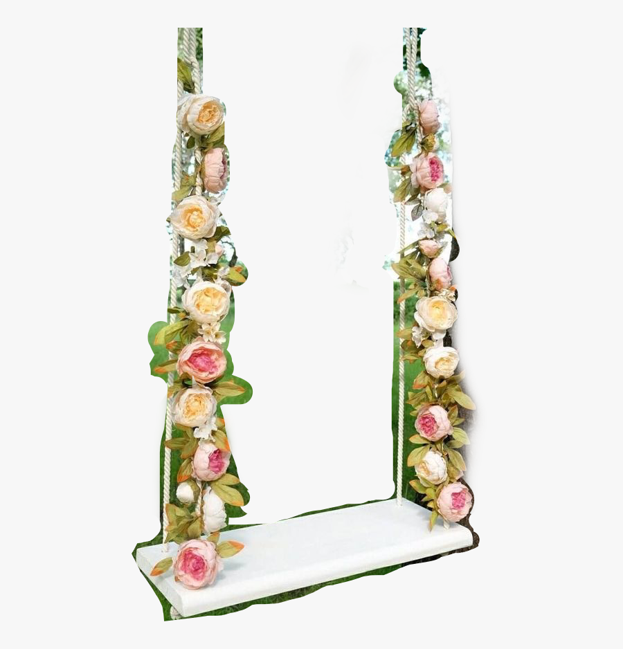 #flowers #swing #swings #flowers #freetoedit - Garden Roses, Transparent Clipart