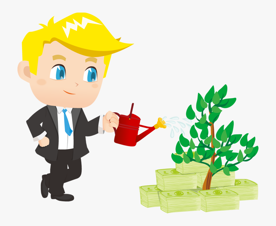 Portfolio Categories - Watering The Plants Cartoon Png, Transparent Clipart