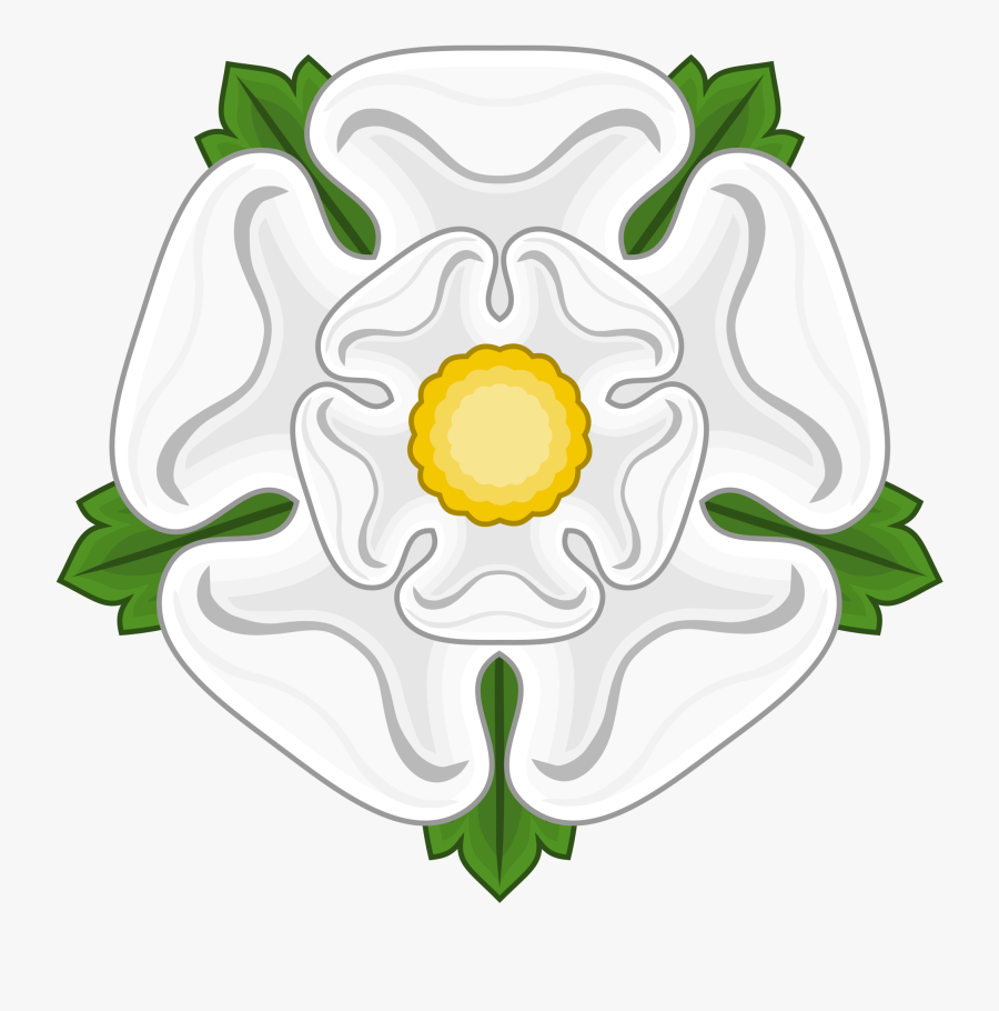 White Rose Of York, Transparent Clipart