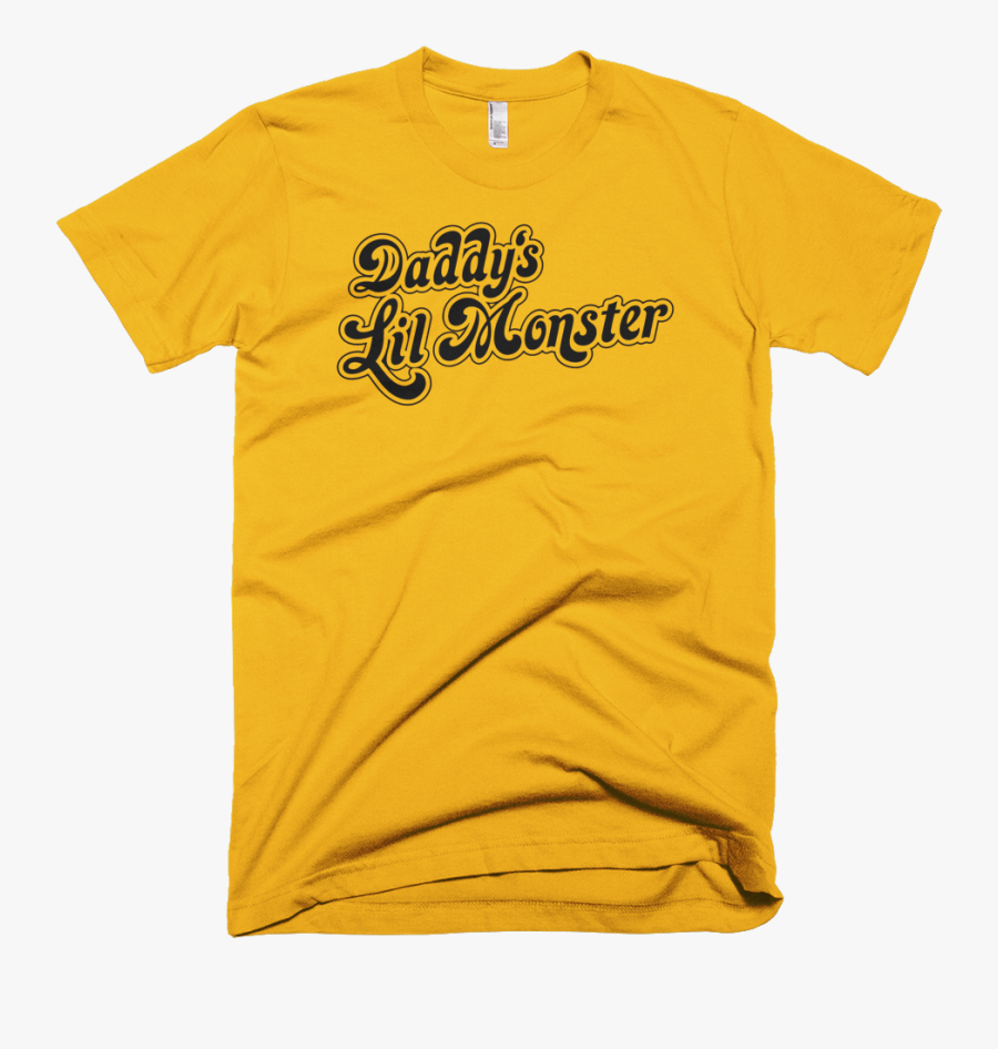Daddy"s Lil Monster T-shirt Harley Quinn Suicide Squad - Lions Drag Strip T Shirt, Transparent Clipart