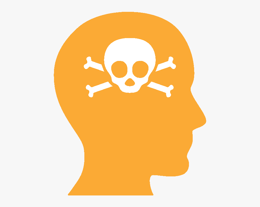 Suicide Casualties - Skull, Transparent Clipart